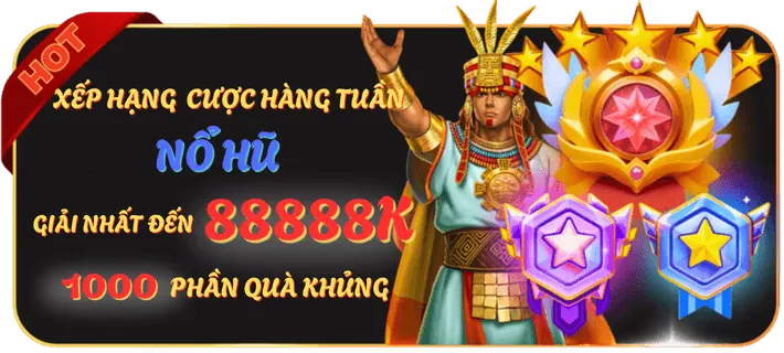 Hình ảnh các trò chơi nổ hũ và bắn cá tại GA88, với biểu tượng tiền thưởng và jackpot.